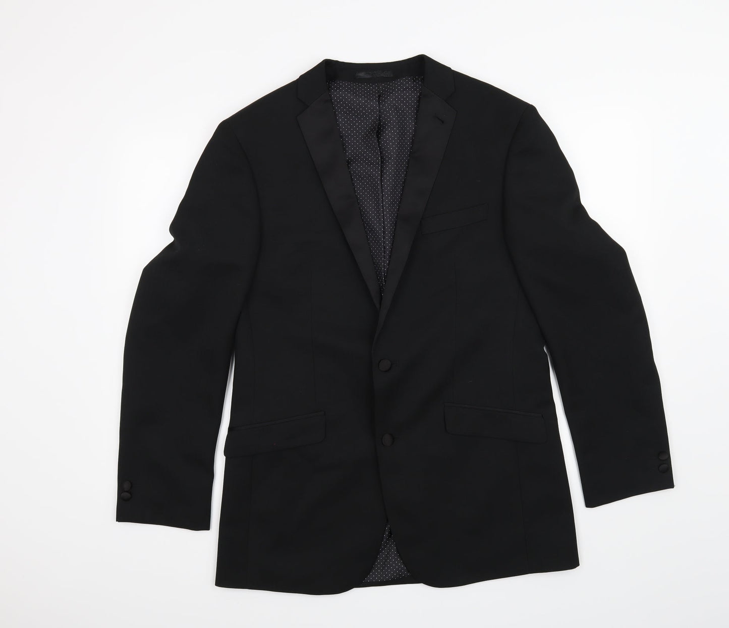 Mens UK Size 38 Taylor & Wright Regular Black Suit Jacket