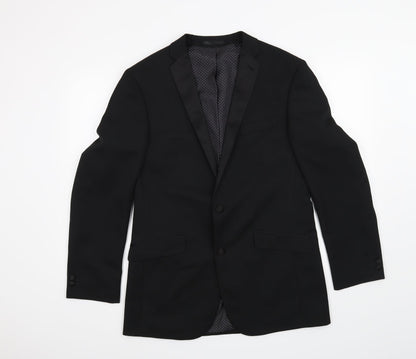 Mens UK Size 38 Taylor & Wright Regular Black Suit Jacket