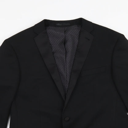 Mens UK Size 38 Taylor & Wright Regular Black Suit Jacket