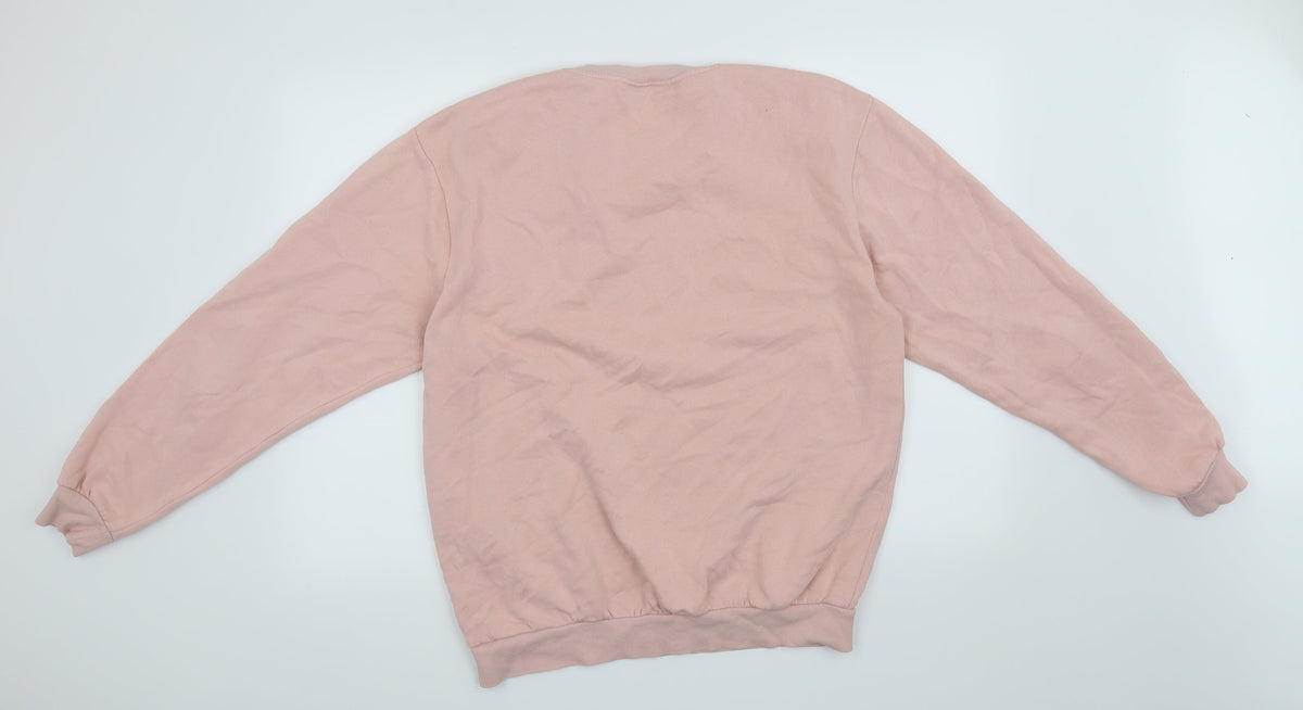 H&M Womens Pink   Pullover Jumper Size M