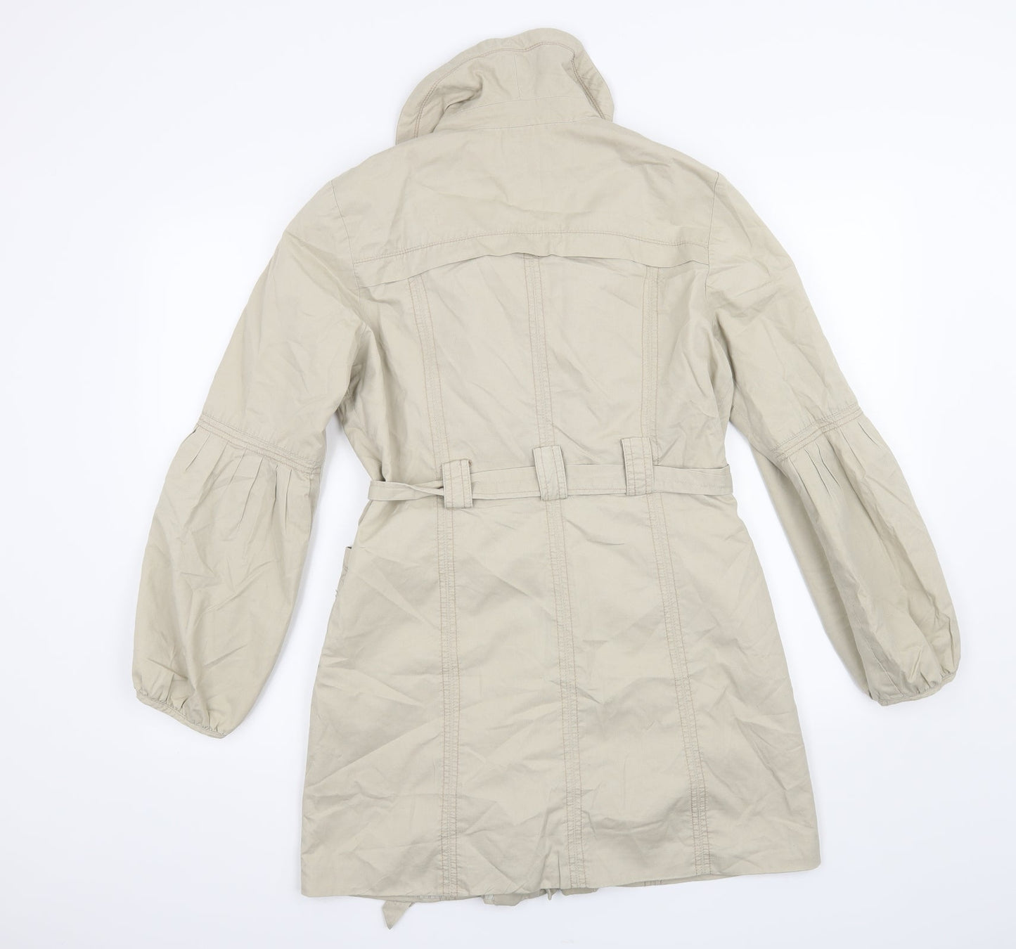 Papaya Womens Beige   Jacket Coat Size 12