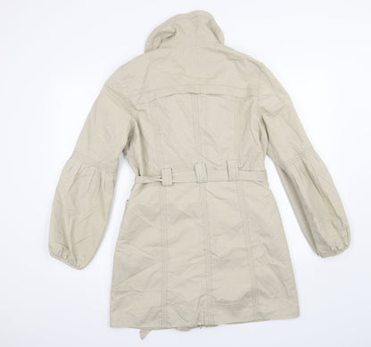 Papaya Womens Beige   Jacket Coat Size 12