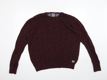 St George Mens Red   Pullover Jumper Size M