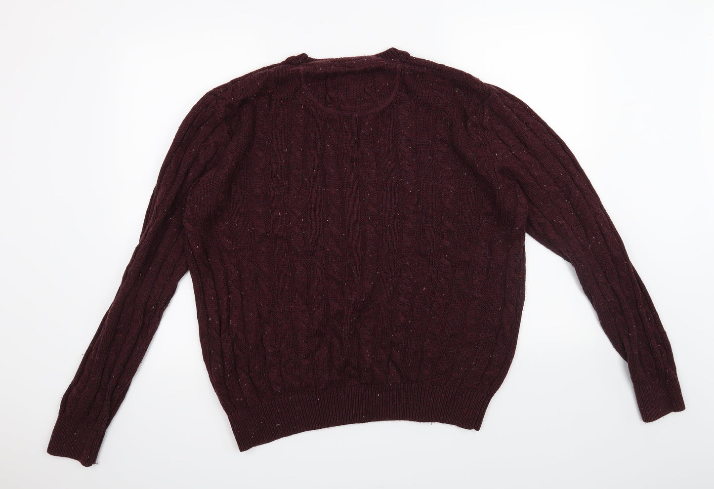 St George Mens Red   Pullover Jumper Size M