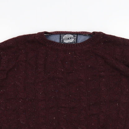 St George Mens Red   Pullover Jumper Size M