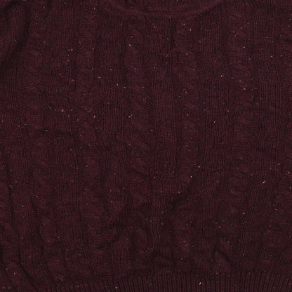 St George Mens Red   Pullover Jumper Size M