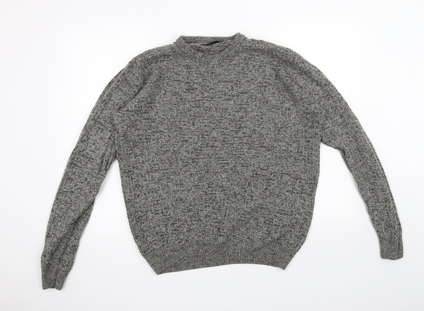 Acw85 Mens Grey   Pullover Jumper Size M