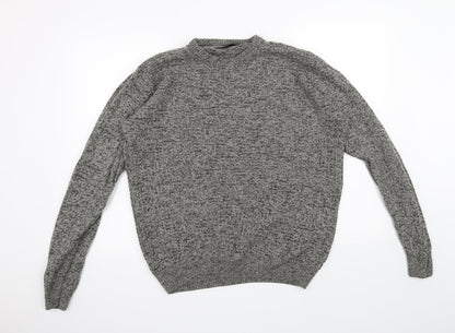 Acw85 Mens Grey   Pullover Jumper Size M