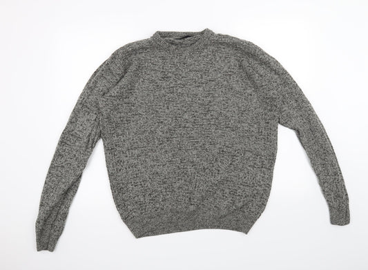 Acw85 Mens Grey   Pullover Jumper Size M