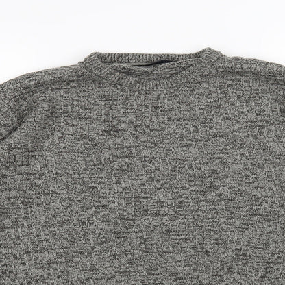 Acw85 Mens Grey   Pullover Jumper Size M