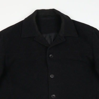 Baker Street Womens Black   Jacket Coat Size L