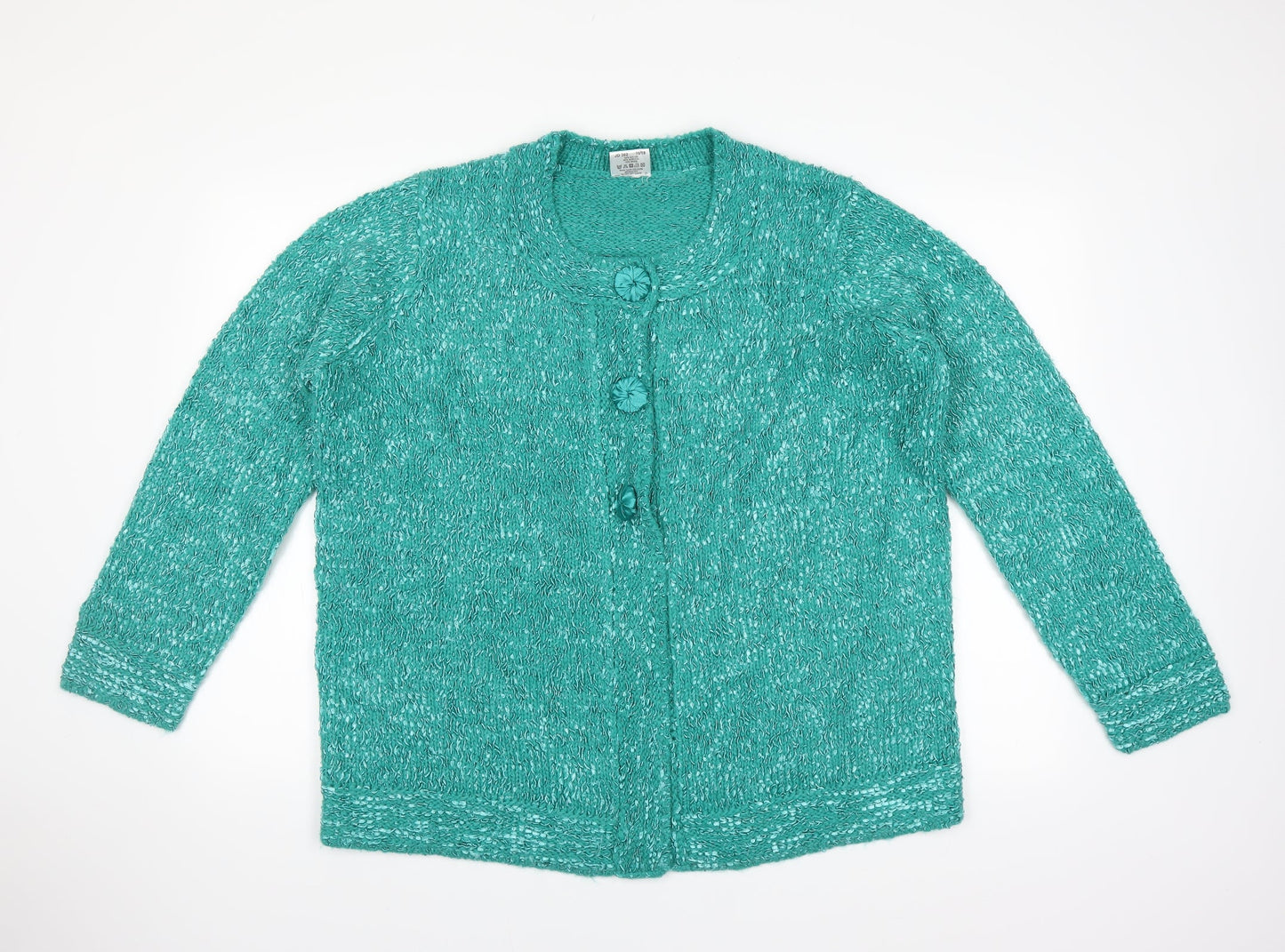 Wardrobe Womens Green   Cardigan Jumper Size 16