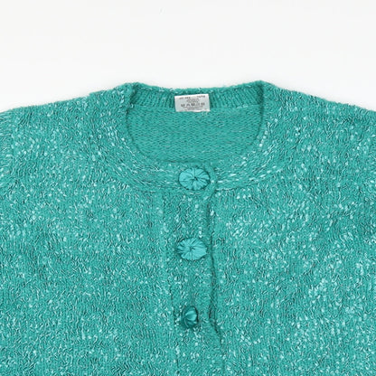Wardrobe Womens Green   Cardigan Jumper Size 16