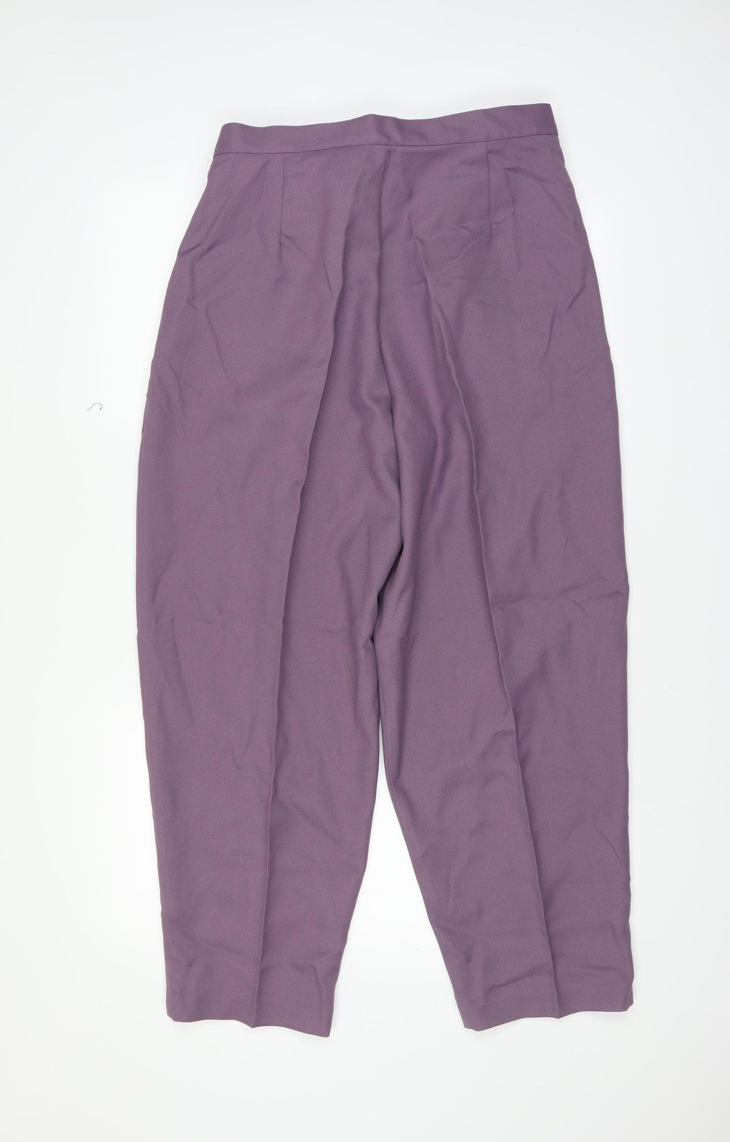 Womens UK Size 18 slimma Regular Fit  Purple Trousers