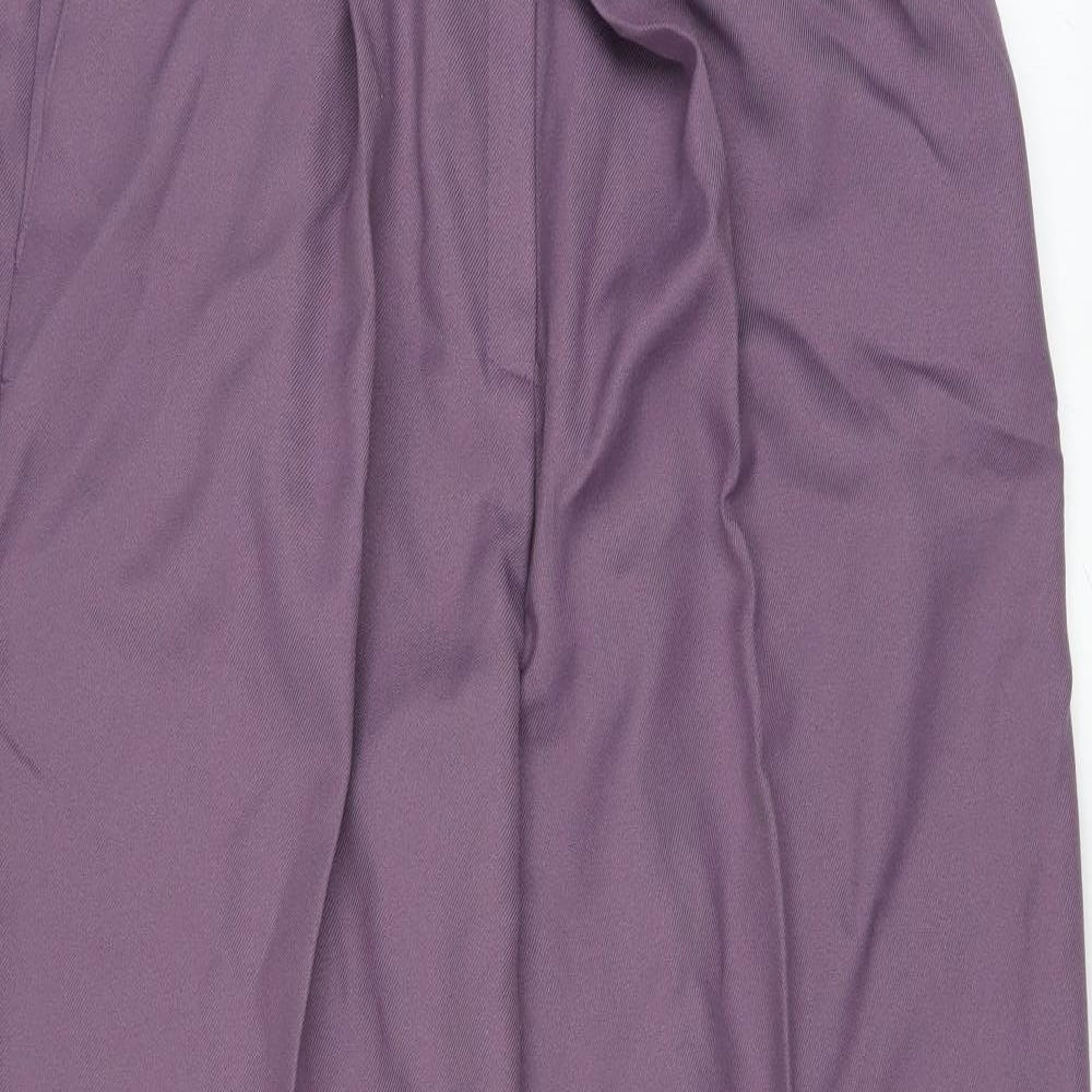 Womens UK Size 18 slimma Regular Fit  Purple Trousers