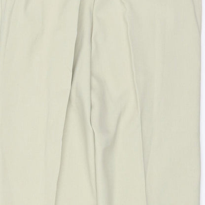 Womens UK Size 18 Essential Collection Regular Fit  Green Trousers