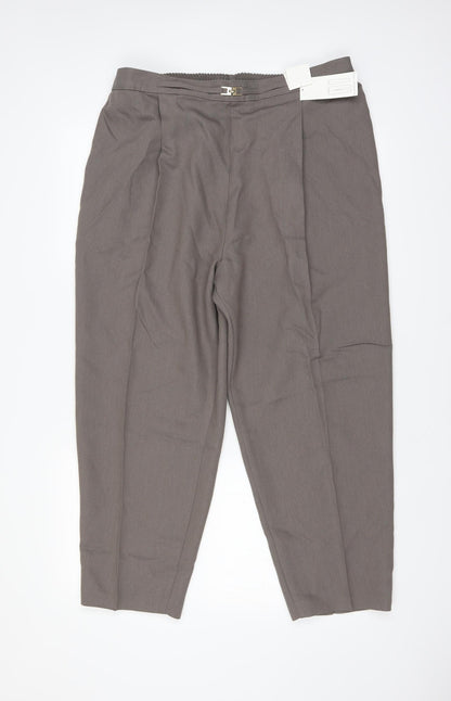 Womens UK Size 20 Berketex Regular Fit  Brown Trousers