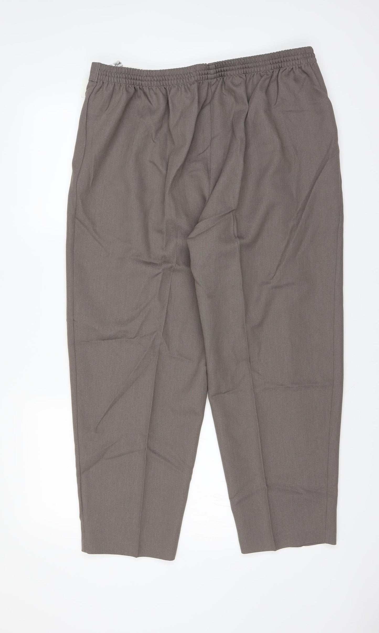 Womens UK Size 20 Berketex Regular Fit  Brown Trousers