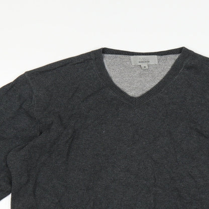 Marks and Spencer Mens Grey   Pullover Jumper Size M