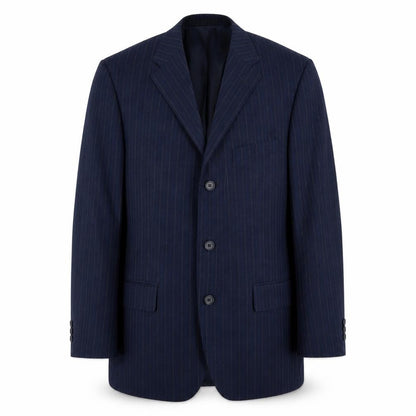 Mens UK Size 40 Greenwoods Regular Blue Suit Jacket