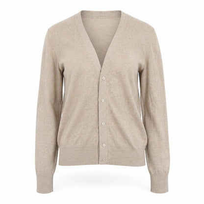 H&M Womens Beige   Henley Jumper Size XS