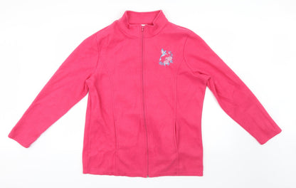 Alisson Vallee Womens Pink   Jacket  Size L
