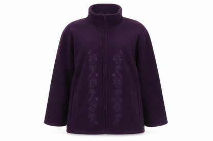 Casamia Womens Purple Jacket Coat Size M