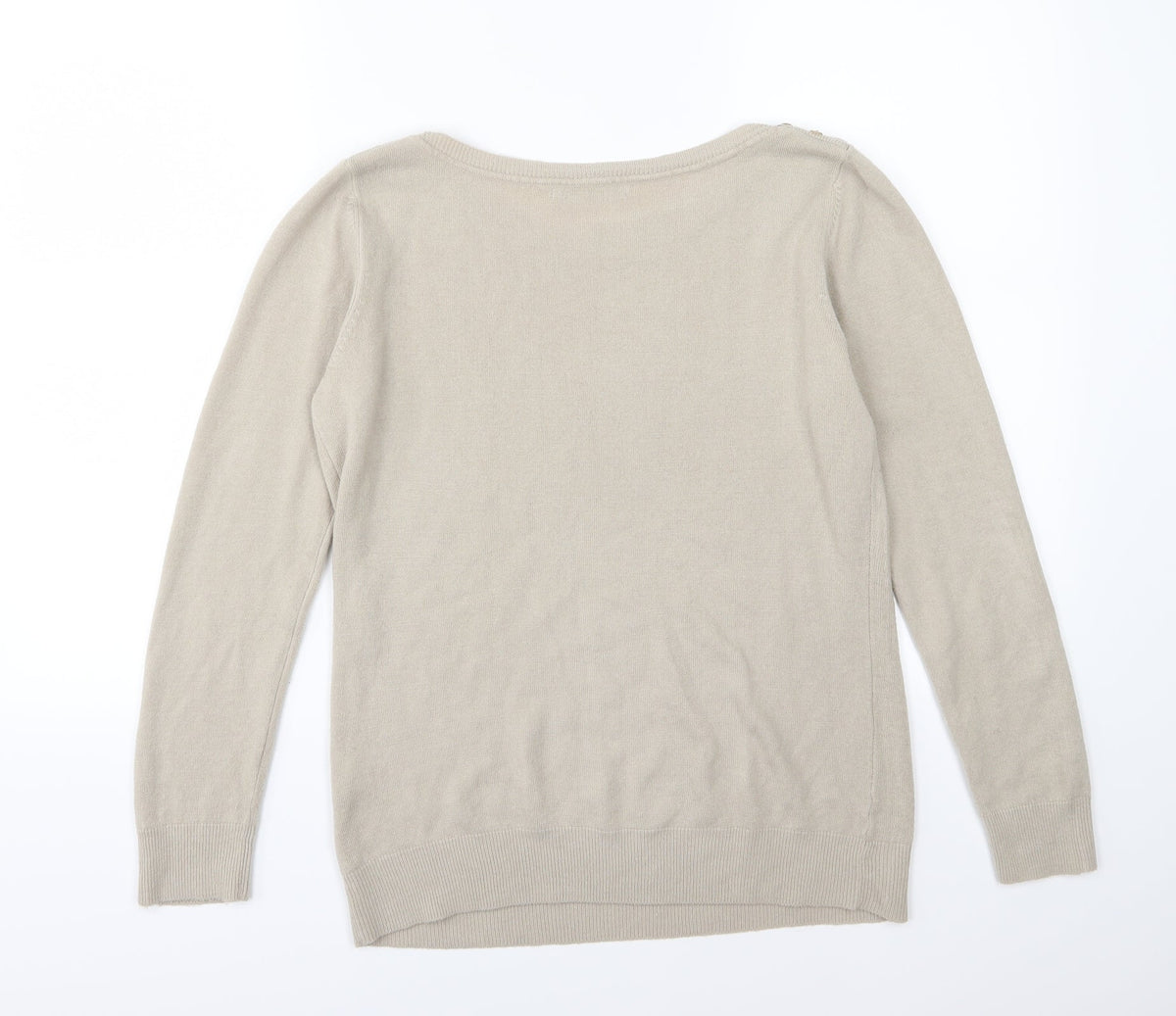 Atmosphere Womens Beige  Knit Pullover Jumper Size 18