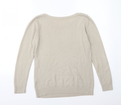 Atmosphere Womens Beige  Knit Pullover Jumper Size 18