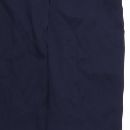 Anthology Womens Blue  Rayon Trousers  Size 16 L27 in