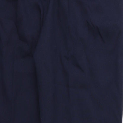 Anthology Womens Blue  Rayon Trousers  Size 16 L27 in