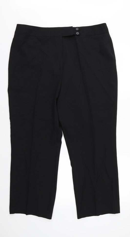 Wardrobe Womens Black   Trousers  Size 20 L27 in