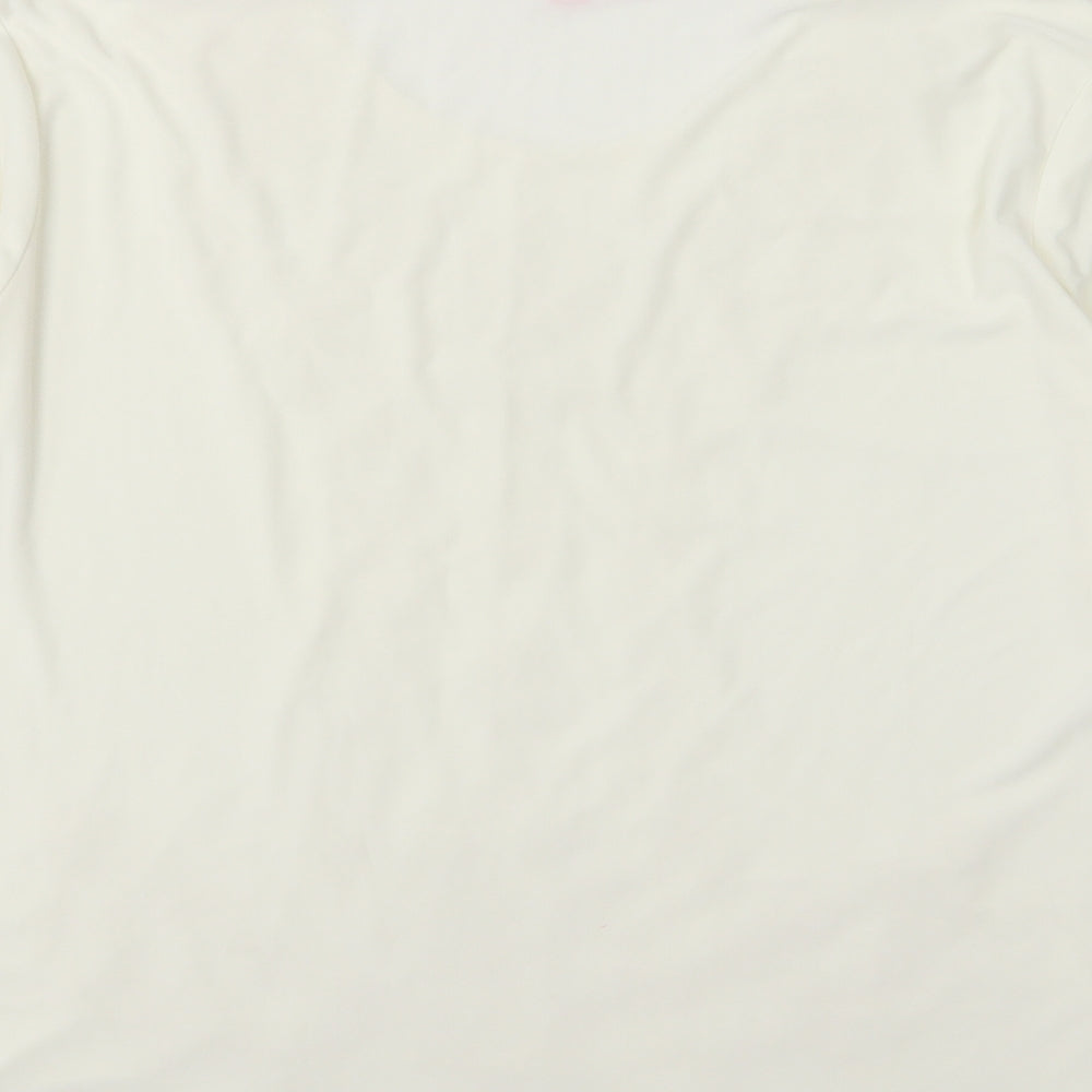 Womens UK Size 16 Julipa Ivory Basic Blouse