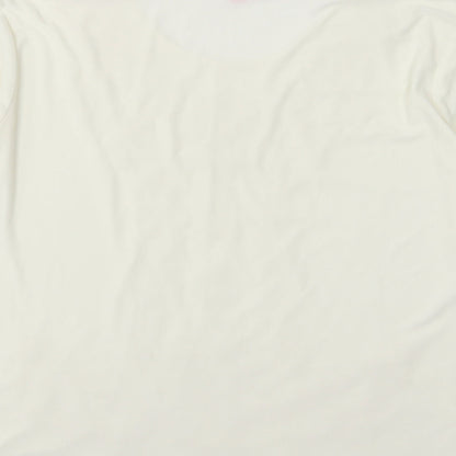 Womens UK Size 16 Julipa Ivory Basic Blouse