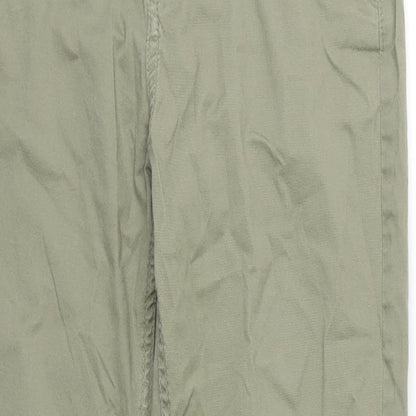 Womens UK Size 6 RESERVED Regular Fit Skinny Green Jeans
