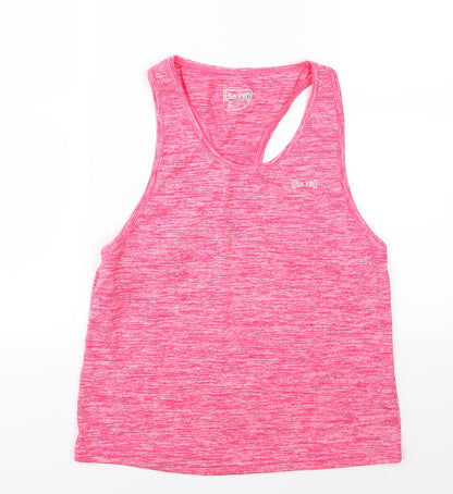 USA Pro Womens Pink   Basic Tank Size 8