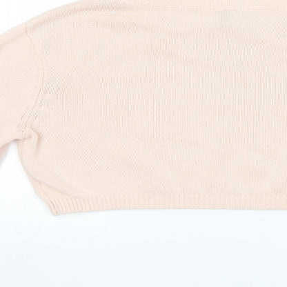 H&M Womens Pink  Knit Pullover Jumper Size XS