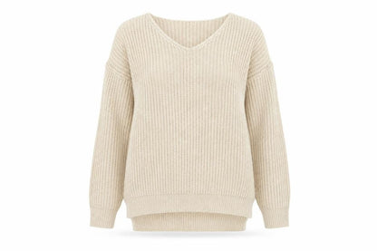 Primark Womens Beige  Knit Pullover Jumper Size 6