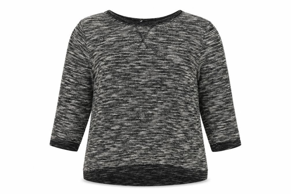 Womens UK Size L H&M Black Pullover Sweatshirt