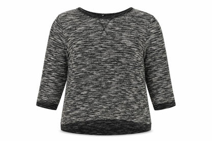 Womens UK Size L H&M Black Pullover Sweatshirt