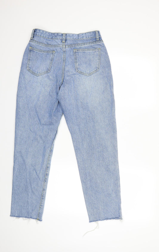 SheIn Womens Blue  Denim Straight Jeans Size M L27 in