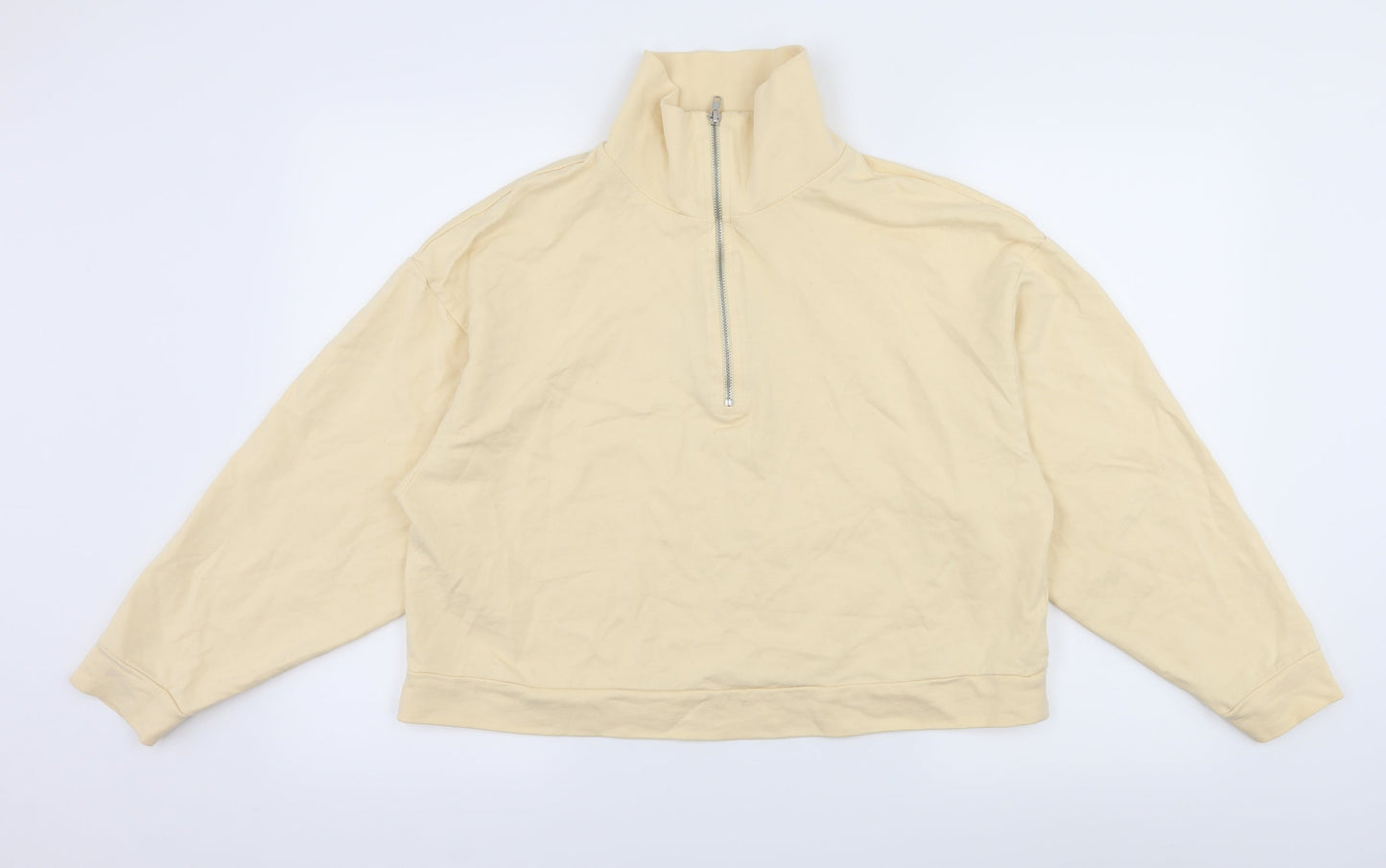 Womens UK Size 8 ASOS Yellow Pullover Sweatshirt