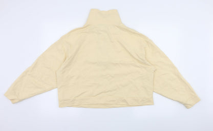 Womens UK Size 8 ASOS Yellow Pullover Sweatshirt