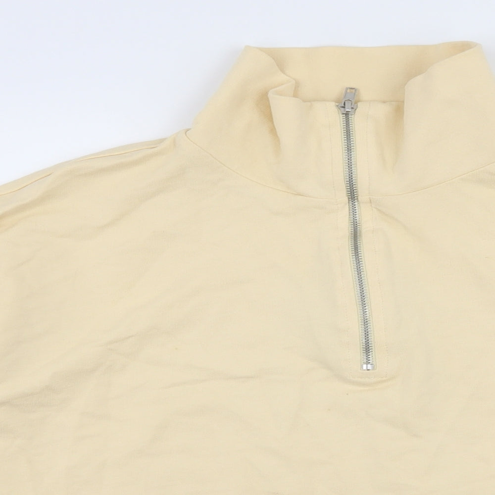 Womens UK Size 8 ASOS Yellow Pullover Sweatshirt