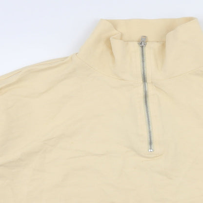 Womens UK Size 8 ASOS Yellow Pullover Sweatshirt