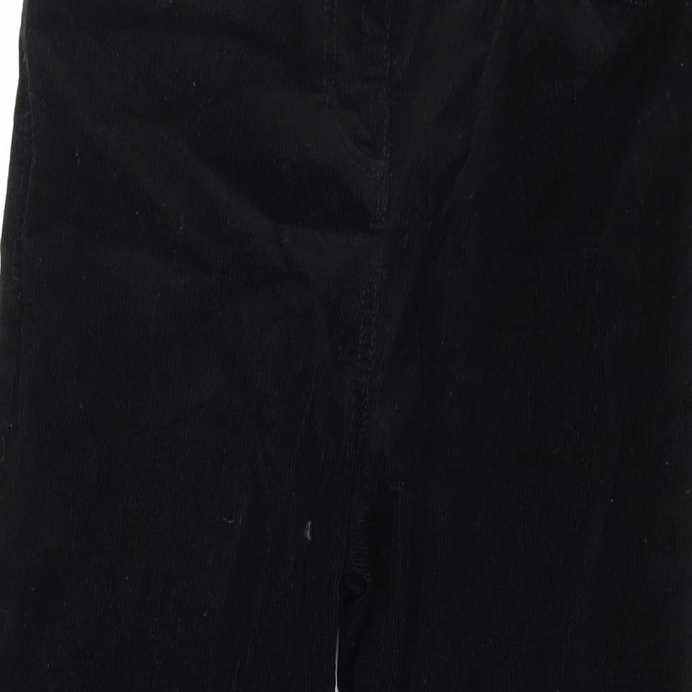 Womens UK Size 30 in Preworn Regular Fit Cropped Black Jeans