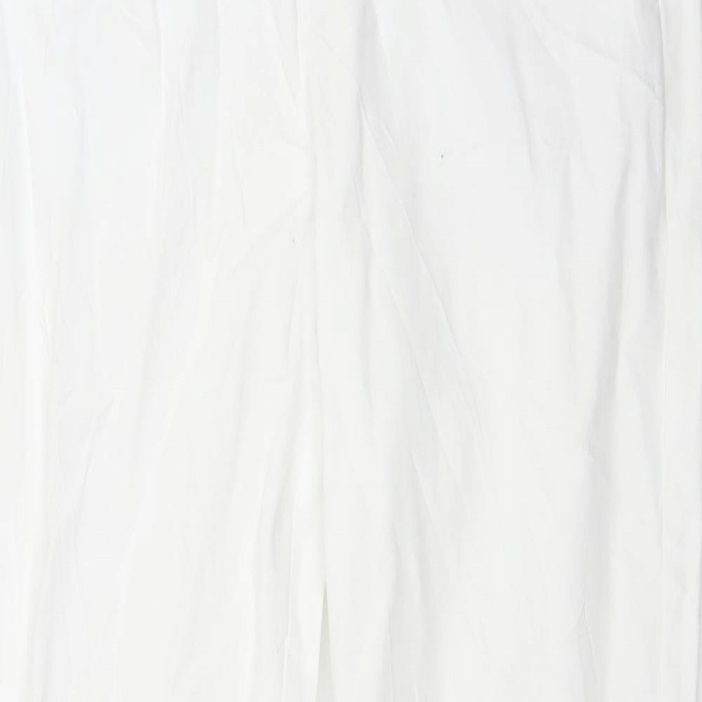 Dorothy Perkins Womens White  Denim Skinny Jeans Size 10 L29 in