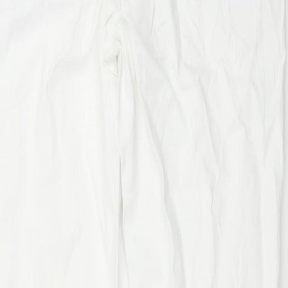 Dorothy Perkins Womens White  Denim Skinny Jeans Size 10 L29 in