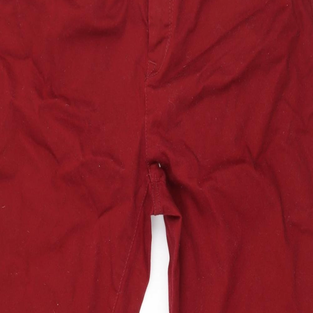 Yessica Womens Red  Denim Skinny Jeans Size 34 in L26 in