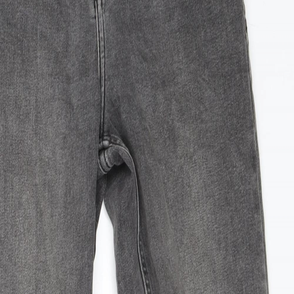 Topshop Womens Grey  Denim Skinny Jeans Size 25 in L30 in